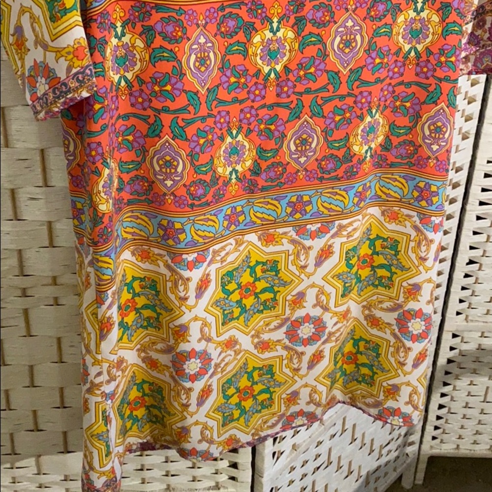 Yellow pattern dress 💛 - Picture 3 of 4